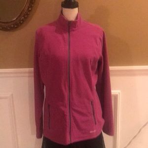 Eddie Bauer size tall large soft fleece zip up.